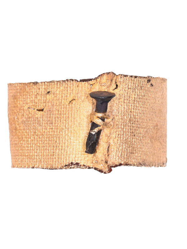 Tiny Nail On Front Ring