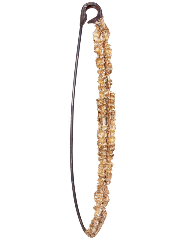 Huge Safety Pin Brooch